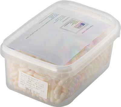 Vegetáriánus cellulóz kapszula, fehér, mérete 1 - Image 2