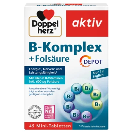 Doppelherz aktív B-komplex + Folsav DEPOT
