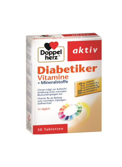 Doppelherz aktív Diabetiker vitamin és ásványi-anyagok