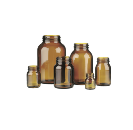 Barna tároló üveg 1000 ml (12 db)